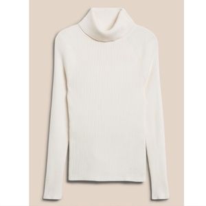 White Turtleneck Sweater